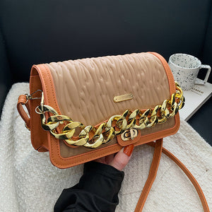Affluent Thick Chain Small Bag