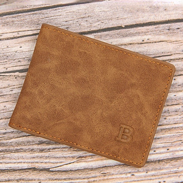 Affluent Men's Wallets With Coin Bag