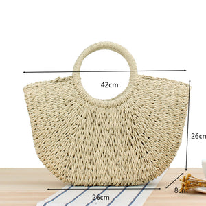 Affluent Handmade Straw Bags