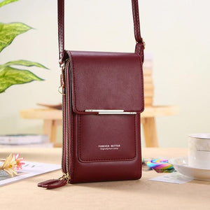 Affluent Buylor Soft Leather Crossbody Bag