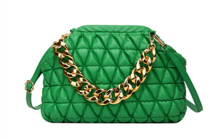 Affluent Thick Chain Handbag