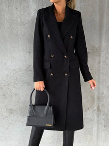 Affluent Business Casual Overcoat for Women