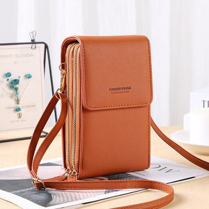 Affluent Buylor Soft Leather Crossbody Bag