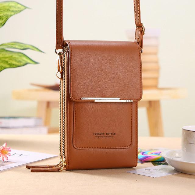 Affluent Buylor Soft Leather Crossbody Bag