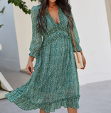 Affluent Fashion Long Sleeve Dress