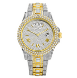 Affluent Masculino Diamond Quartz Watches