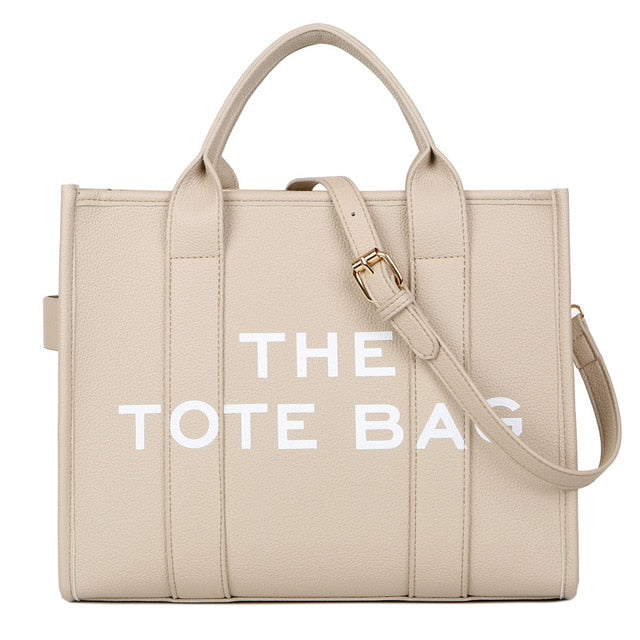 The Tote Bag Large PU Luxury Handbag