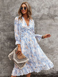 Affluent Fashion Long Sleeve Dress