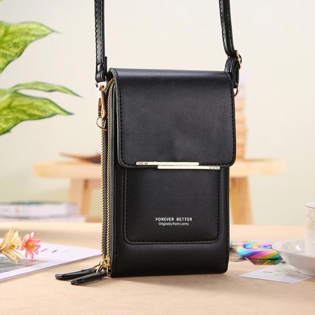 Affluent Buylor Soft Leather Crossbody Bag