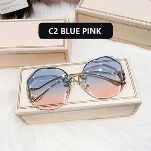 Affluent Trimmed Lens Sunglasses