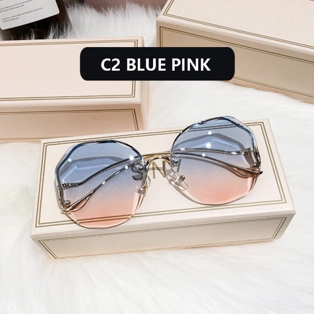 Affluent Trimmed Lens Sunglasses