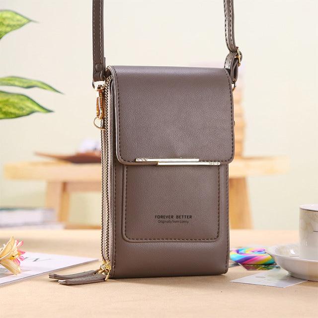 Affluent Buylor Soft Leather Crossbody Bag