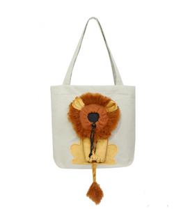 Affluent Lion Canvas Bag