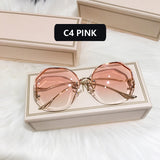 Affluent Trimmed Lens Sunglasses