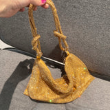 Affluent Rhinestones Clutch Bag