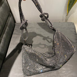 Affluent Rhinestones Clutch Bag