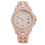 Affluent Masculino Diamond Quartz Watches