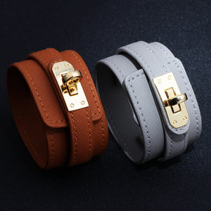 Timeless Leather Wristbands