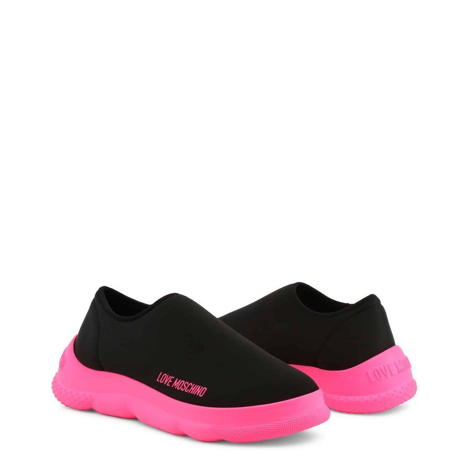 LOVE MOSCHINO Pink Slip-On Shoes