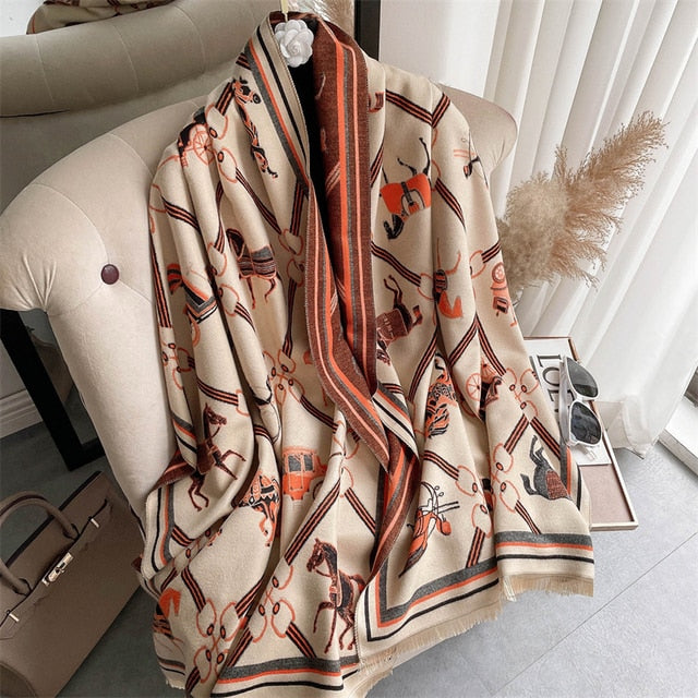 Affluent Scarves - Animal and Flower Prints