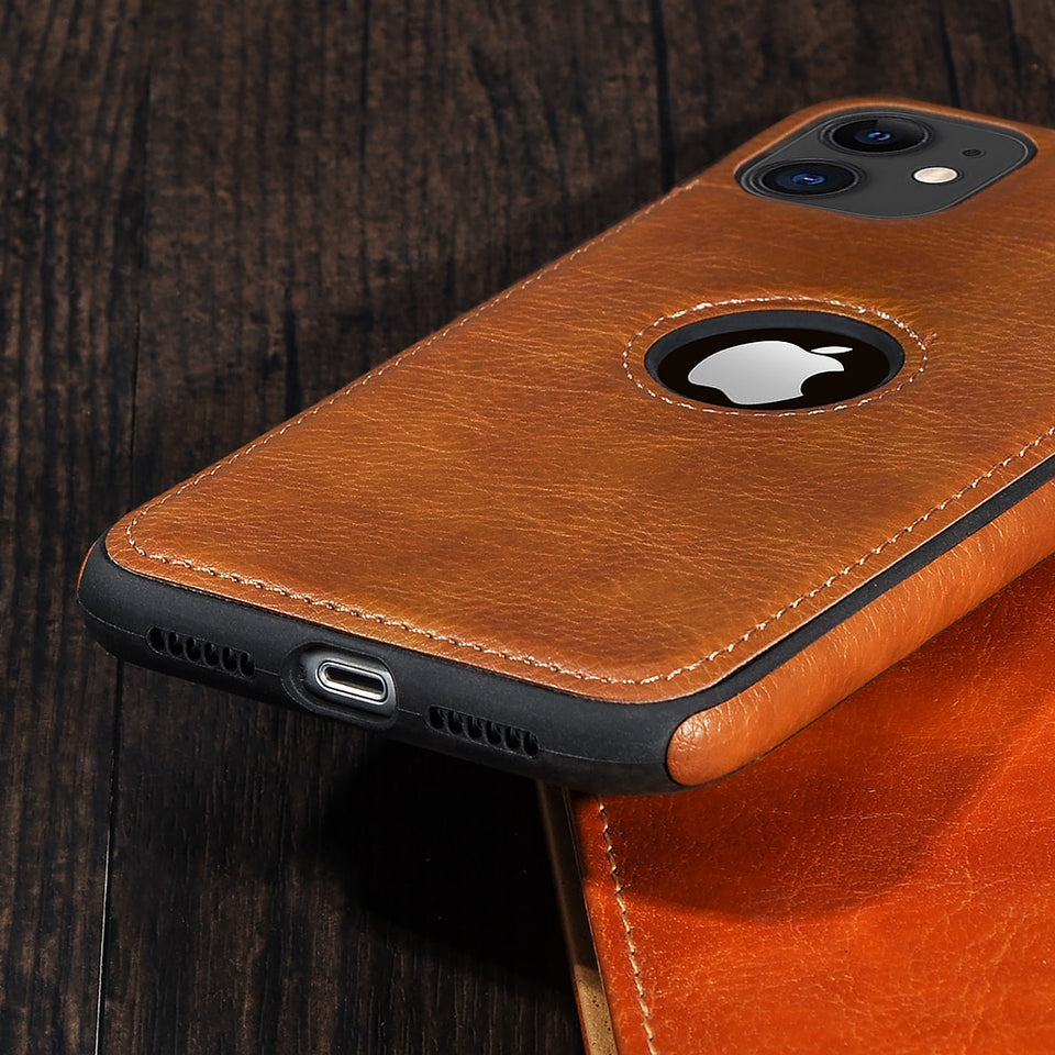 Leather iPhone Case - Be affluent with a mission!