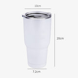 Affluent Tumbler Cups With Slider Lid - Keep it Cool on the Go!