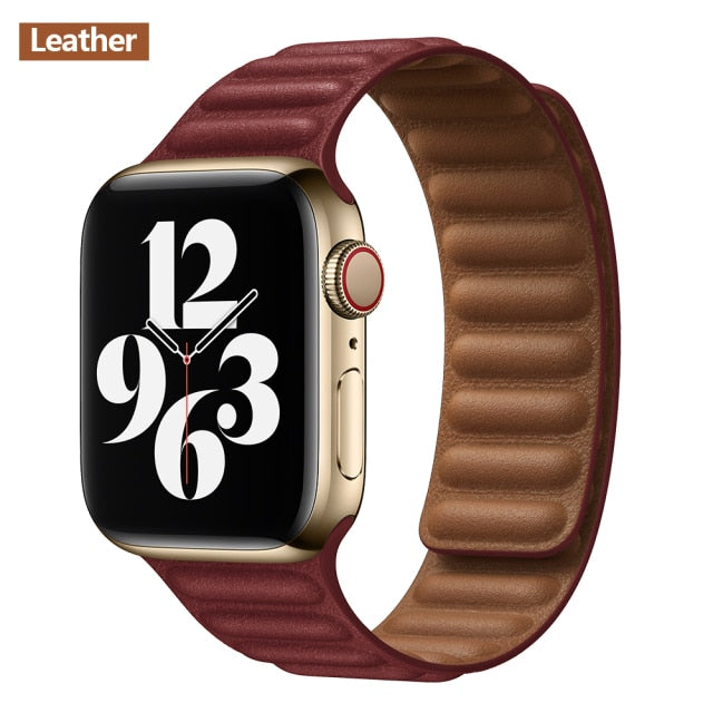 Smart iWatch BAND Leather link for Apple watches