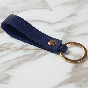 Affluent Leather Keychain