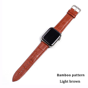 Affluent Genuine Leather Strap For Apple Watches