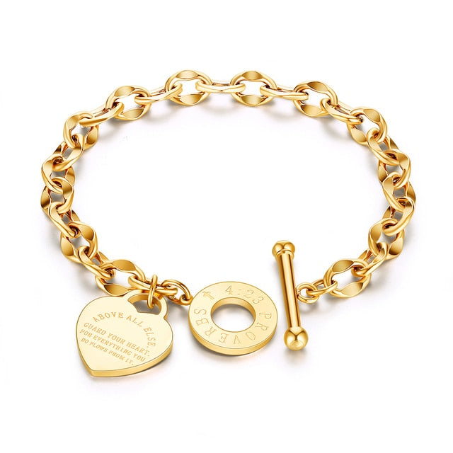Affluent Necklace - Bible Proverbs 4:23
