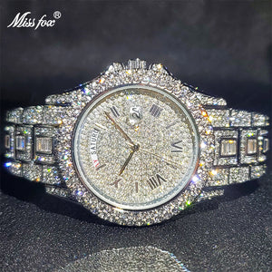 Affluent Masculino Diamond Quartz Watches