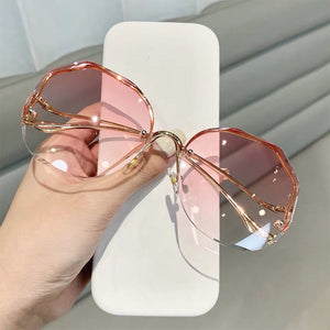 Affluent Trimmed Lens Sunglasses