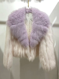 Affluent Women Winter Fur Jacket Coat