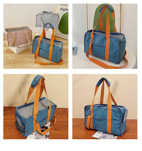 Affluent Canvas Pet Carrier Bag