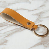 Affluent Leather Keychain