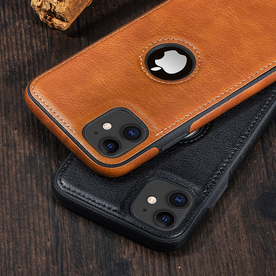 Leather iPhone Case - Be affluent with a mission!