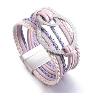 Affluent Store Bohemian Leather Bracelet