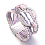 Affluent Store Bohemian Leather Bracelet