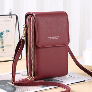 Affluent Buylor Soft Leather Crossbody Bag