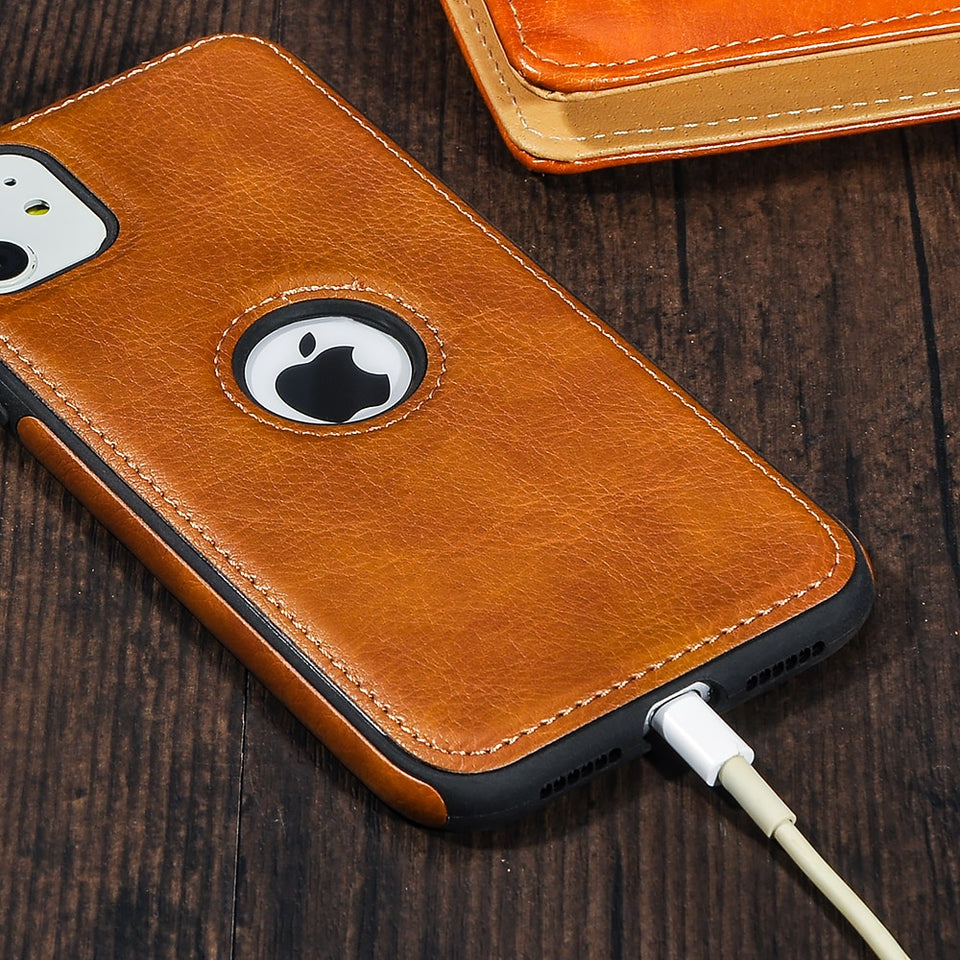 Leather iPhone Case - Be affluent with a mission!