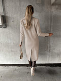 Affluent Business Casual Overcoat for Women