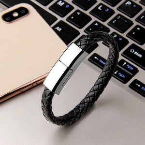 The Affluent USB C Micro Cable Bracelet