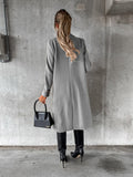 Affluent Business Casual Overcoat for Women