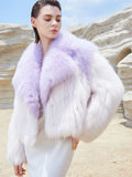 Affluent Women Winter Fur Jacket Coat