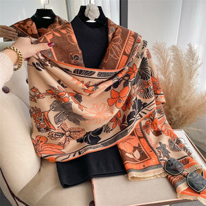 Affluent Scarves - Animal and Flower Prints