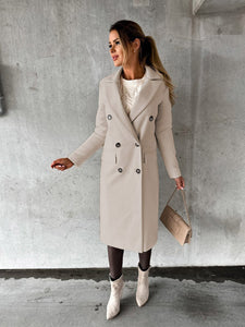 Affluent Business Casual Overcoat for Women