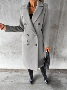 Affluent Business Casual Overcoat for Women