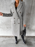 Affluent Business Casual Overcoat for Women