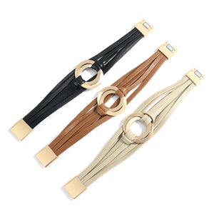 Affluent Store Bohemian Leather Bracelet