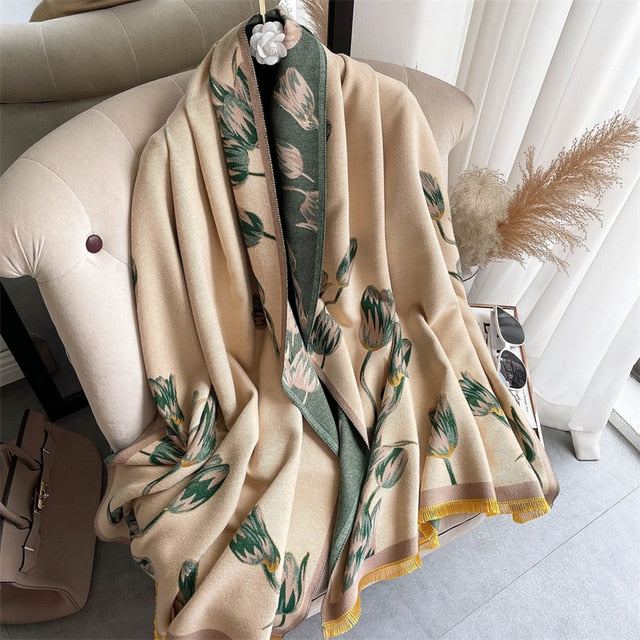 Affluent Scarves - Animal and Flower Prints